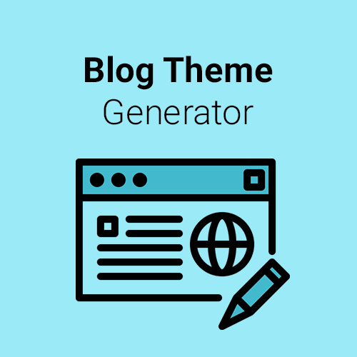 Blog Theme Generator
