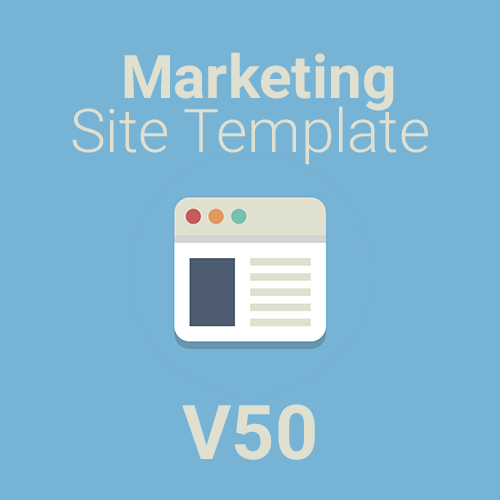 Marketing Site Template V50